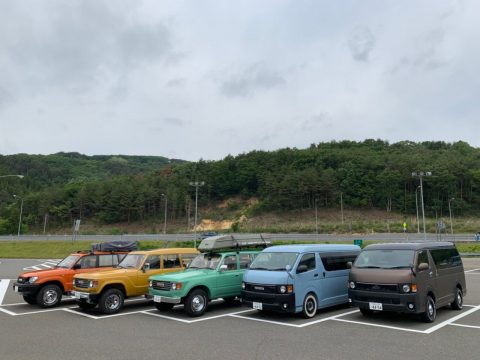 GO OUT　キャンプ　車中泊　アウトドア　ランドクルーザー　ランクル　ハチマル　ロクマル　プラド　ルーフトップテント　ARB　ランクルカスタム　フレックスドリーム　 (29)